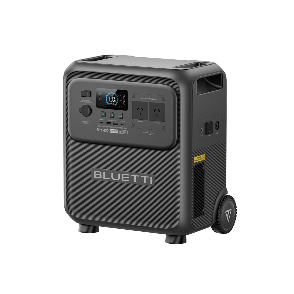 Bluetti Elite 400 3300W 3840Wh Portable Power Station with Wheels