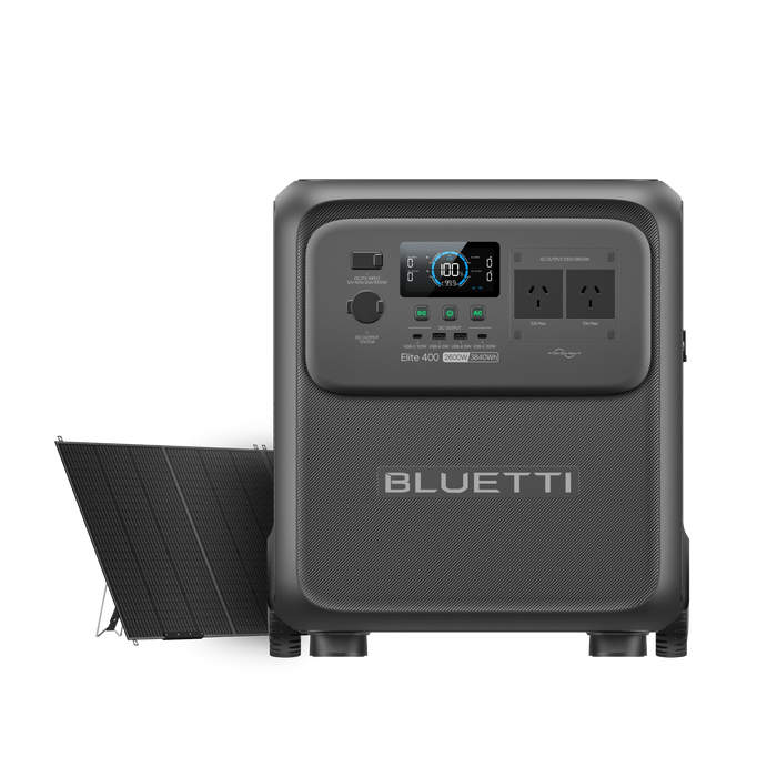 Bluetti Elite 400 3300W 3840Wh Portable Power Station with Wheels