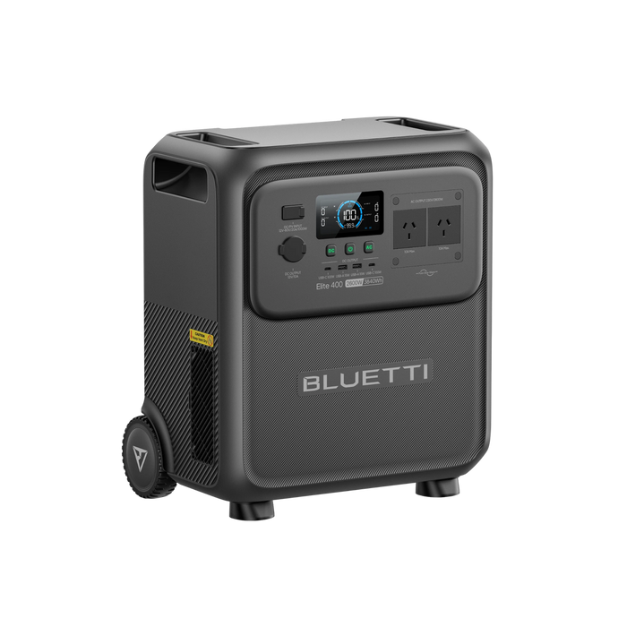 Bluetti Elite 400 3300W 3840Wh Portable Power Station with Wheels