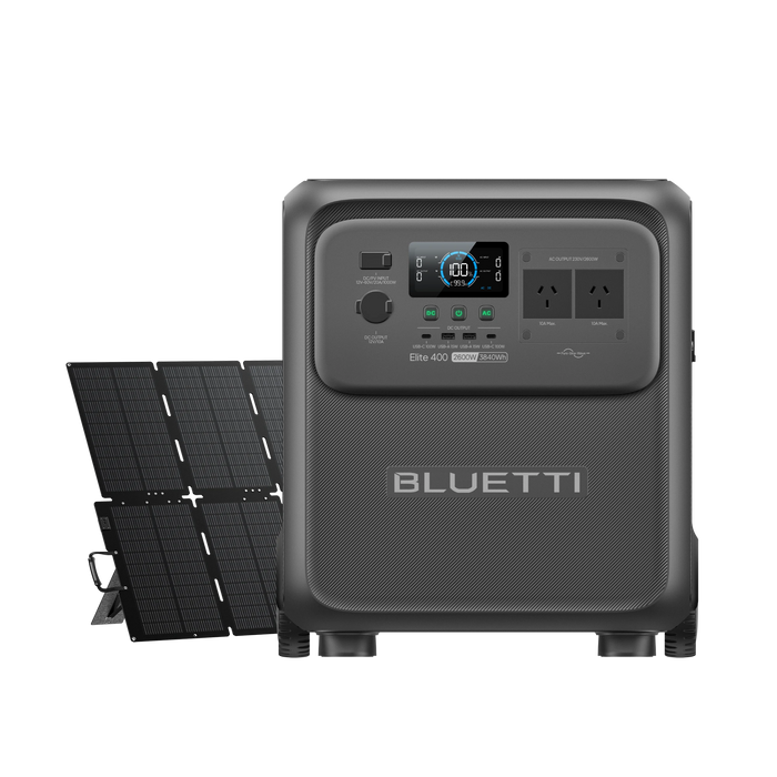 Bluetti Elite 400 3300W 3840Wh Portable Power Station with Wheels