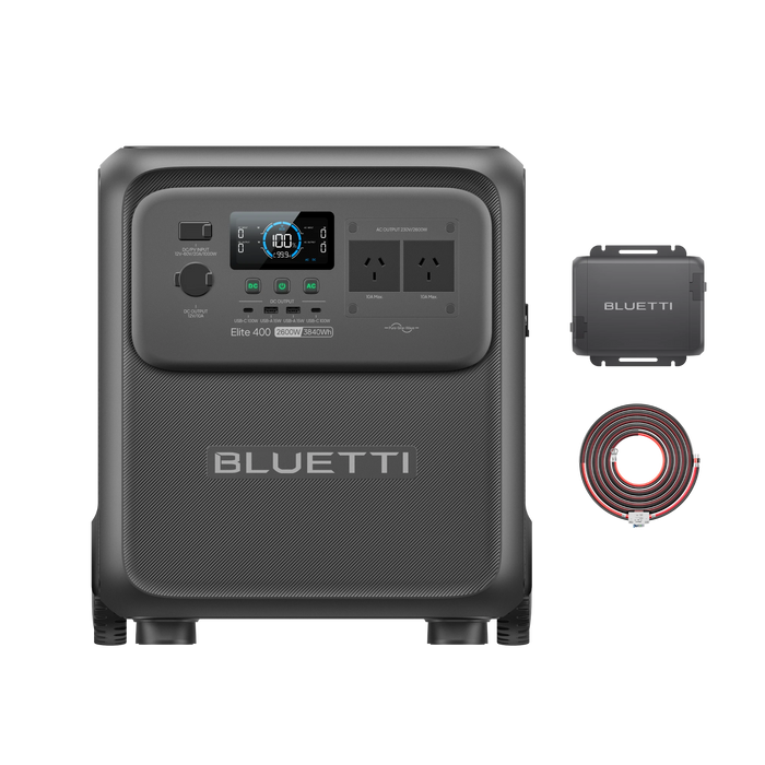 Bluetti Elite 400 3300W 3840Wh Portable Power Station with Wheels