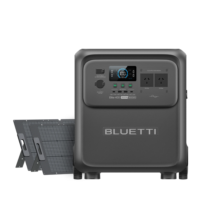 Bluetti Elite 400 3300W 3840Wh Portable Power Station with Wheels