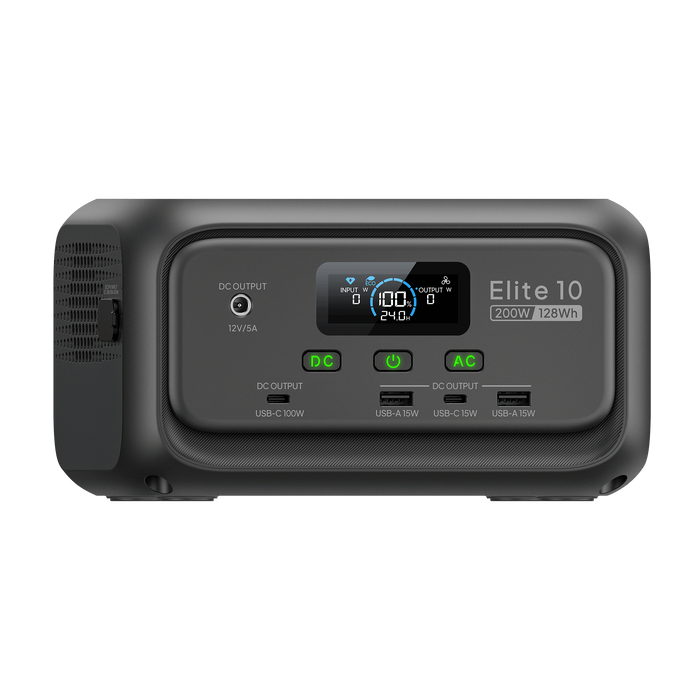 BLUETTI ELITE10 Mini Portable Power Station 200W 128Wh