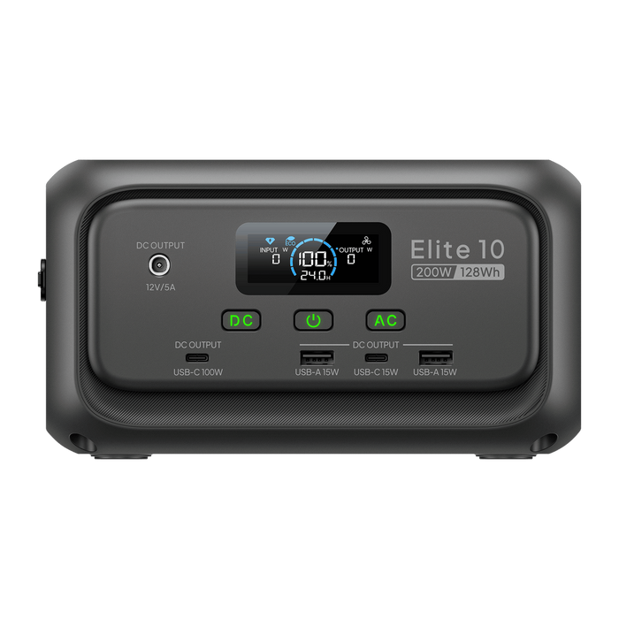 BLUETTI ELITE10 Mini Portable Power Station 200W 128Wh