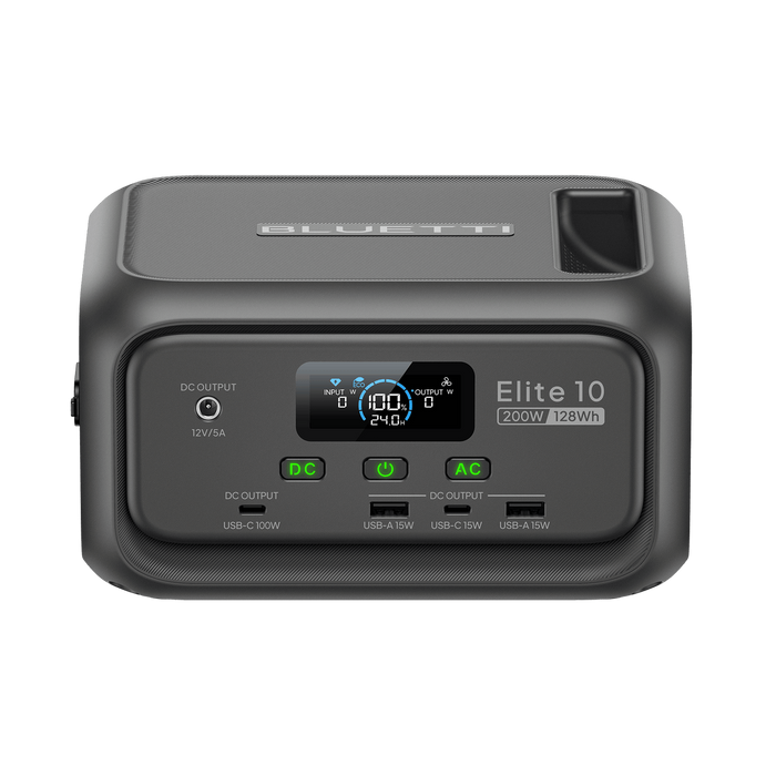 BLUETTI ELITE10 Mini Portable Power Station 200W 128Wh