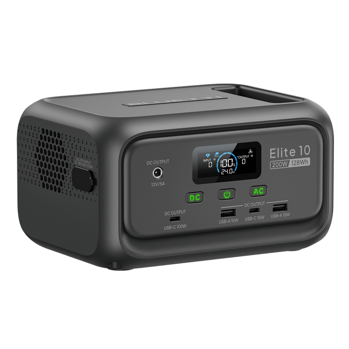 BLUETTI ELITE10 Mini Portable Power Station 200W 128Wh