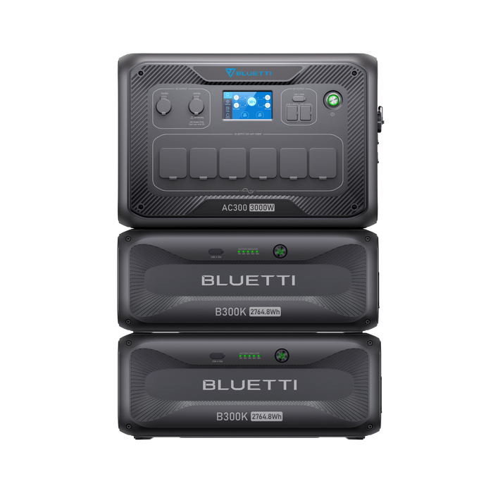 Bluetti AC300 Solar Generator Kit - Solar Panels