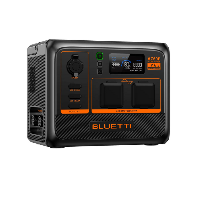 Bluetti AC60P Portable Power Station | Seed Clean Energy
