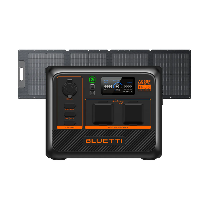 Bluetti AC60P Portable Power Station | Seed Clean Energy