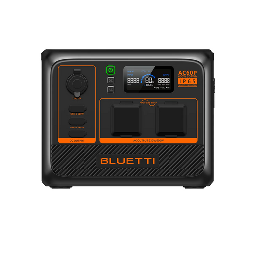 Bluetti AC60P Portable Power Station | Seed Clean Energy
