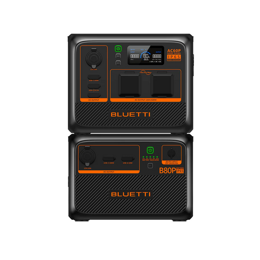 BLUETTI AC60P+B80P - Home Battery Backup