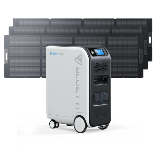 BLUETTI EP500Pro + Solar Panels