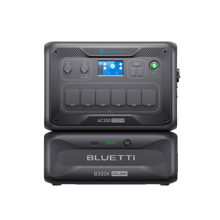 Bluetti AC300 Solar Generator Kit - Solar Panels