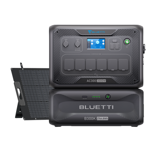 Bluetti AC300 Solar Generator Kit - Solar Panels