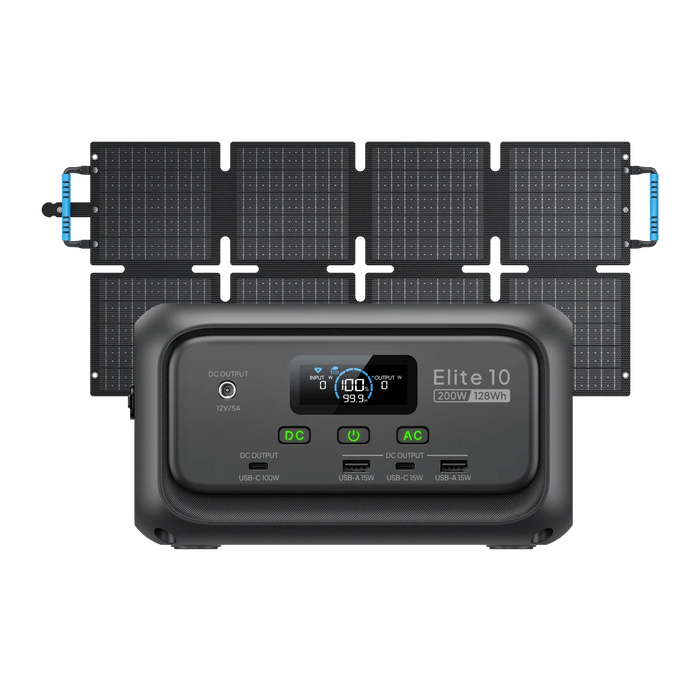 BLUETTI ELITE10 Mini Portable Power Station 200W 128Wh