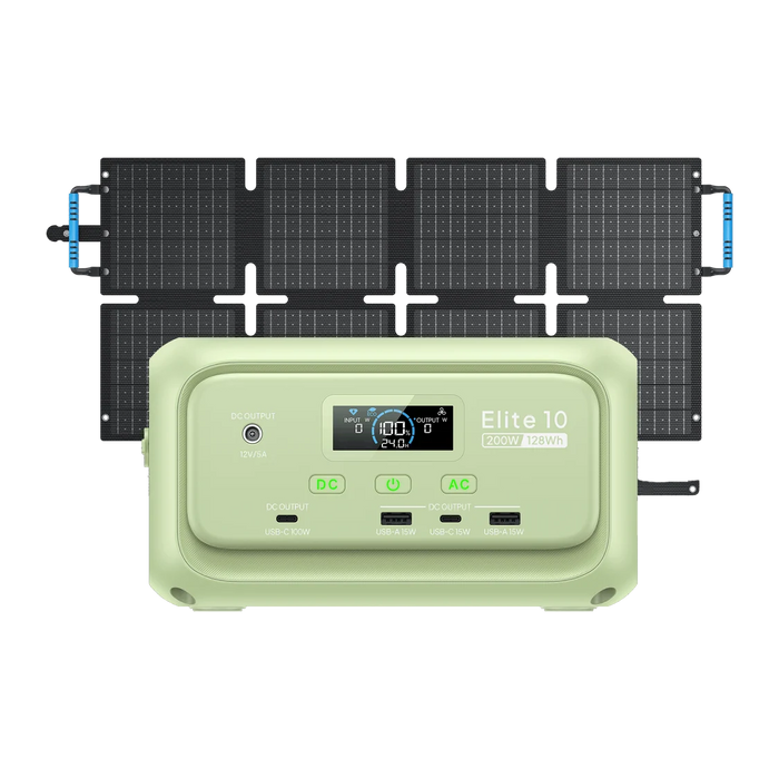 BLUETTI ELITE10 Mini Portable Power Station 200W 128Wh